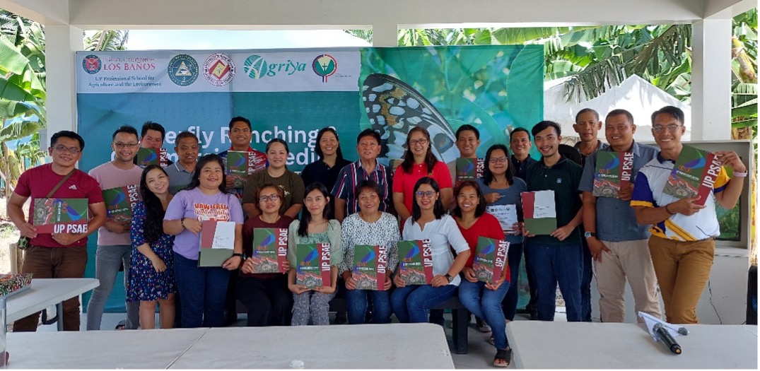 NCPC-UP PSAE conduct CPD-accredited training on butterfly ranching